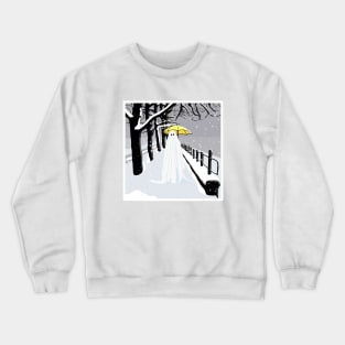 Winter Ghost Crewneck Sweatshirt